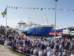 Opening cermony of Donsö deepwater harbour